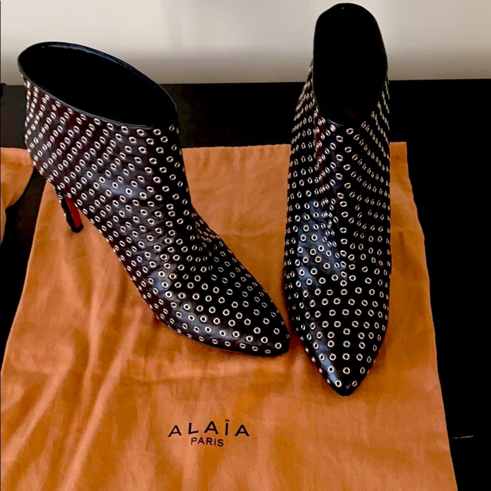 Alaia ankle boots. Worn twice